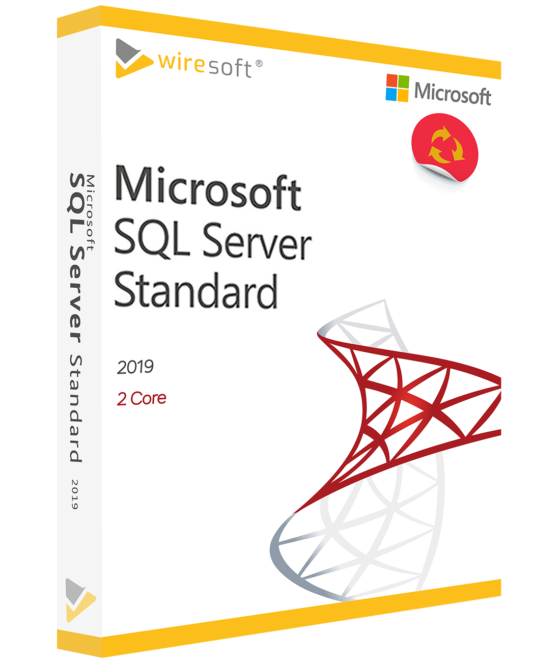 SQL Server 2019 Standard 2コアライセンス 日本語 MICROSOFT SQL SERVER 2019 STANDARD 2-CORE | Wiresoft