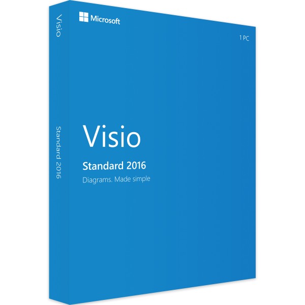 MICROSOFT VISIO 2016 STANDARD