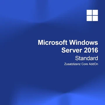 MICROSOFT WINDOWS SERVER 2016 STANDARD 2-CORE